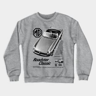 MG MGB - advert Crewneck Sweatshirt